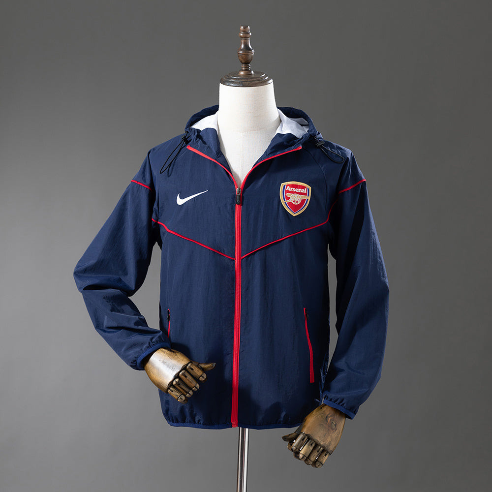 Arsenal Retro Jacket - Blue dark