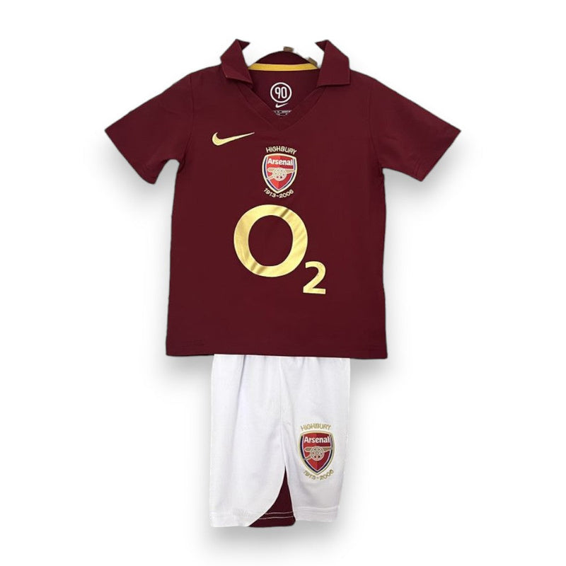 Kids Arsenal Kit 2005/06 - Retro