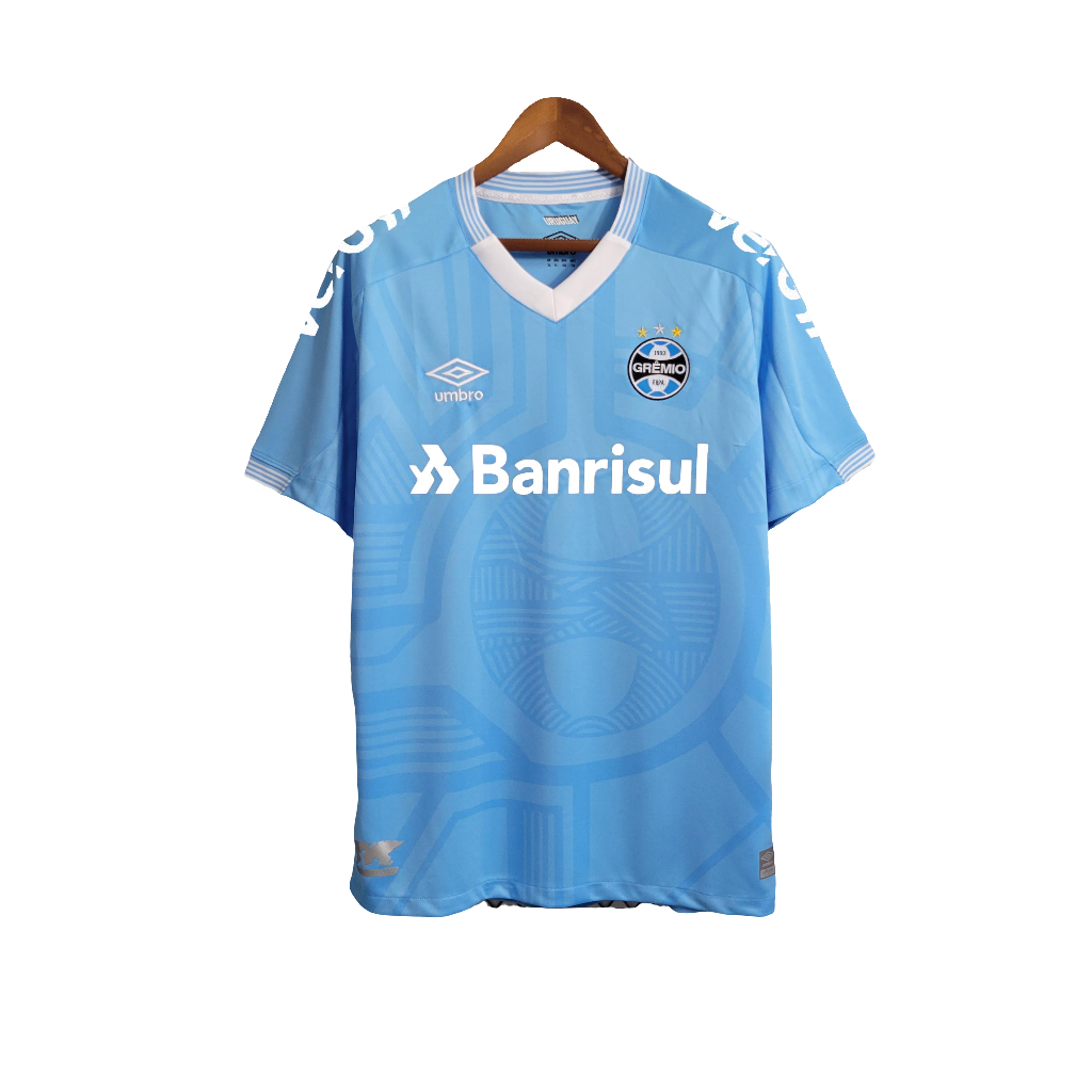 Grêmio 23/24 Special Edition Jersey - Sky Blue - All Sponsors - Fan Version