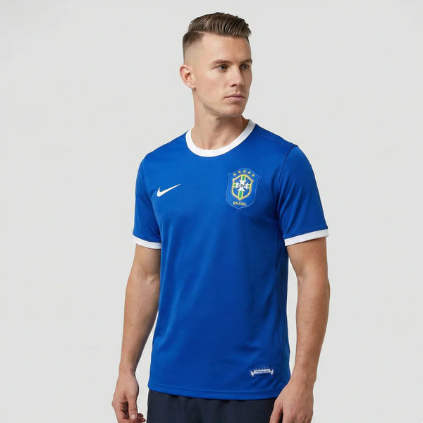 Brazil 2006 II Away Jersey - Retro Version