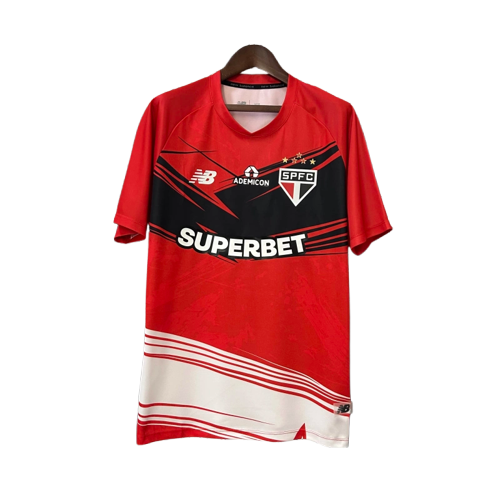 São Paulo 25/26 Training Jersey - Red - Fan Version