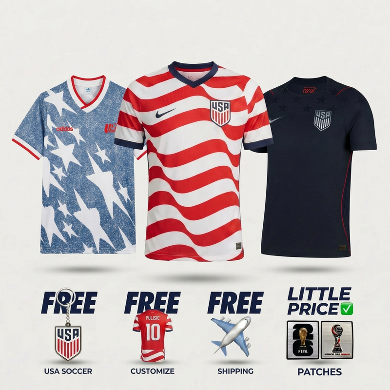 COMBO United States USA World Cup + Retro 1994