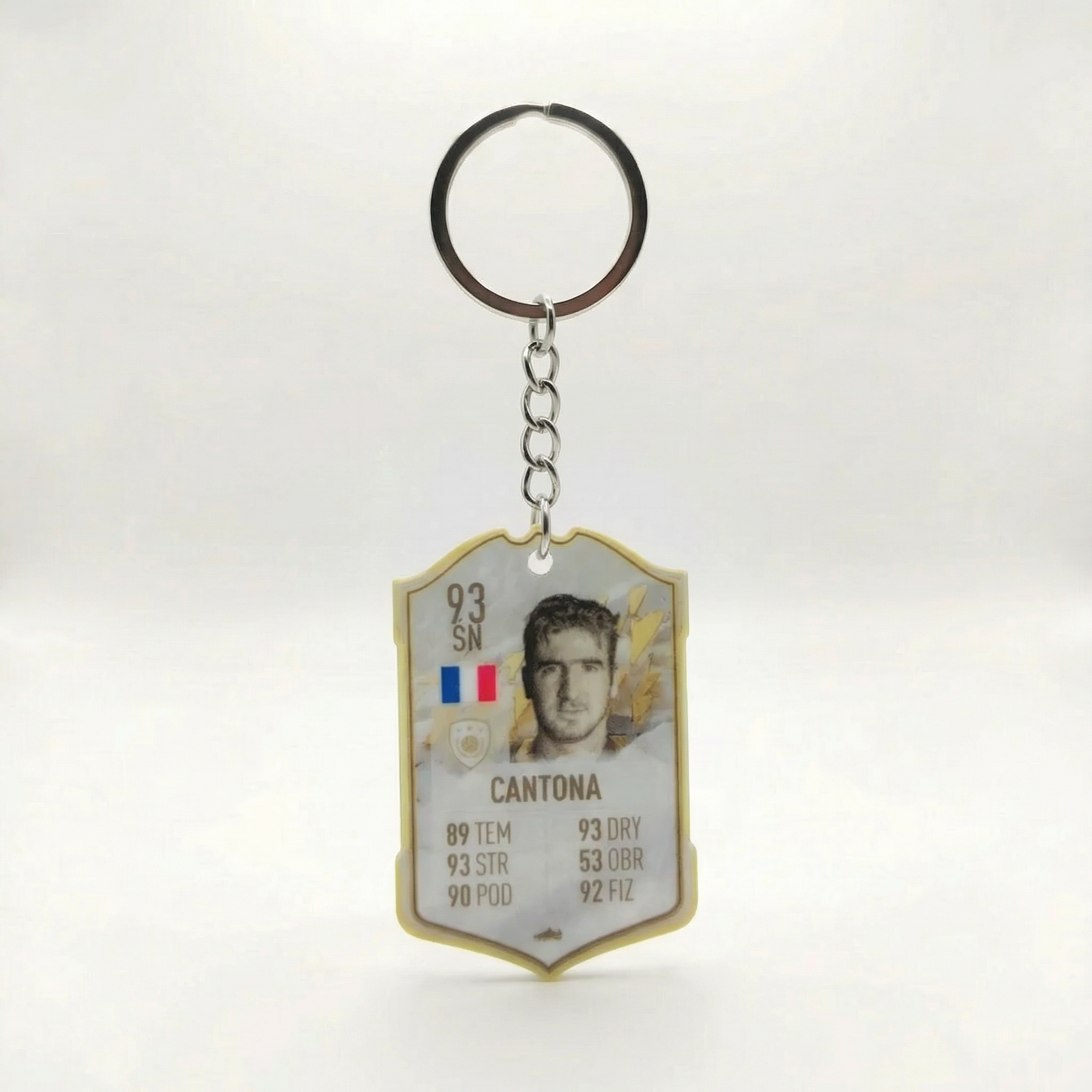 Cantona Icon Keychain