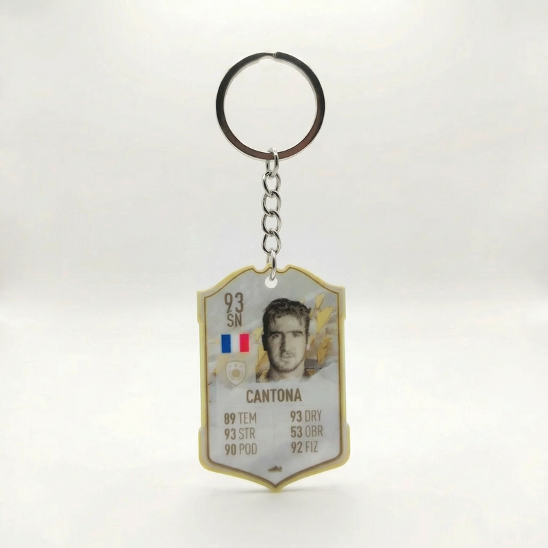Cantona Icon Keychain
