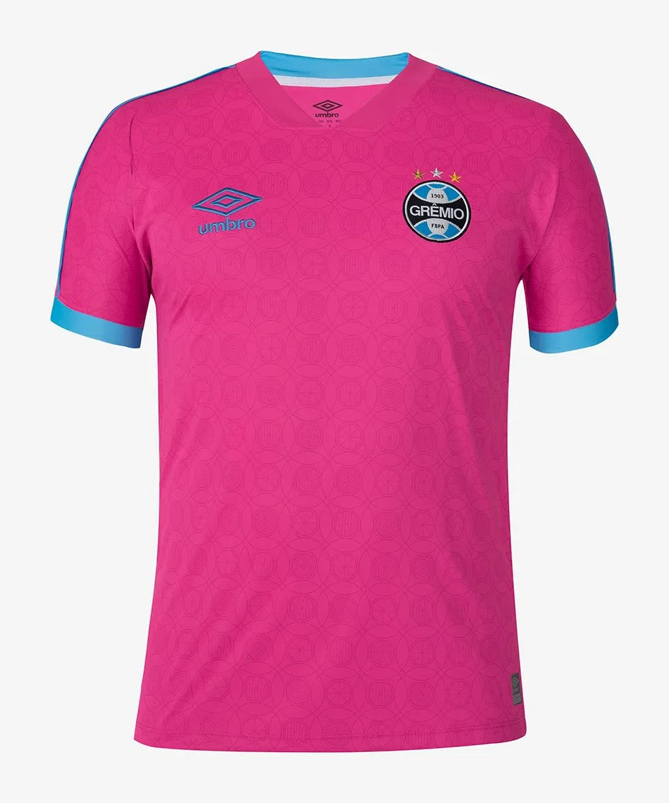 Grêmio 23/24 Pink October Edition Jersey - Fan Version